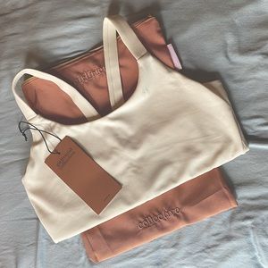 girlfriend collective Lou Bra - ivory - small